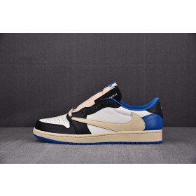 [FK] 트래비스 스캇 x 프라그먼트 x 조던1 로우 레트로 OG SP 밀리터리 블루 (남여공용)