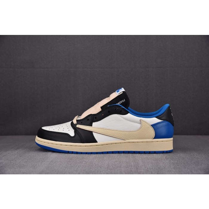 [FK] 트래비스 스캇 x 프라그먼트 x 조던1 로우 레트로 OG SP 밀리터리 블루 (남여공용)