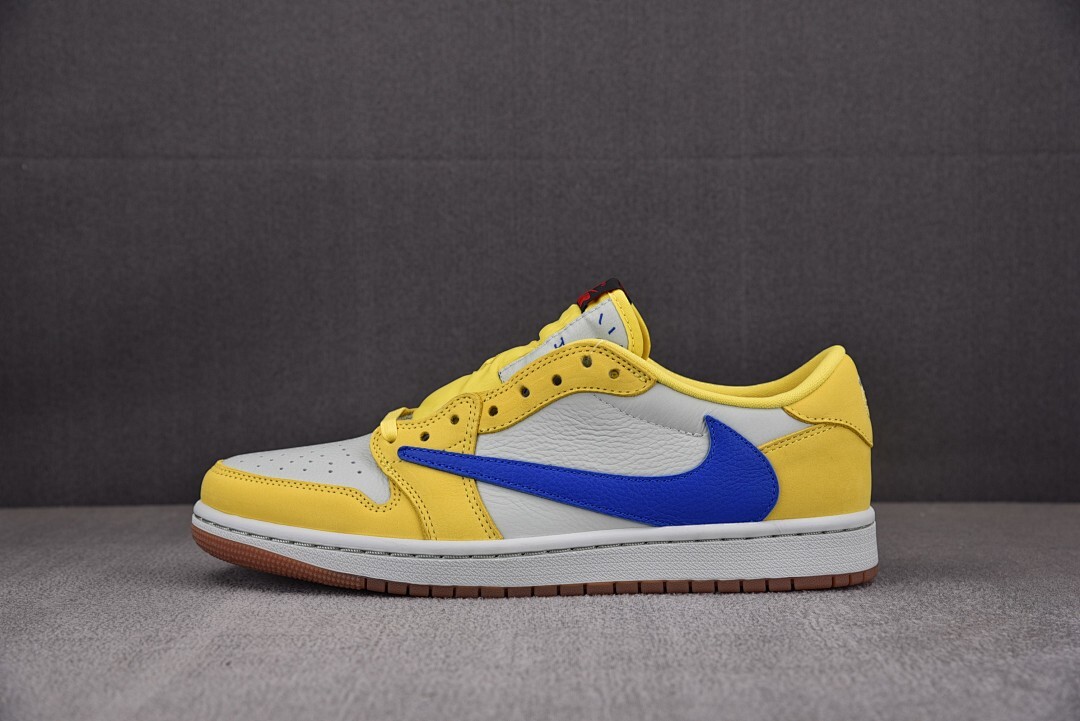 [FK] 트래비스 스캇 x 조던1 로우 레트로 OG SP 카나리 (남여공용)