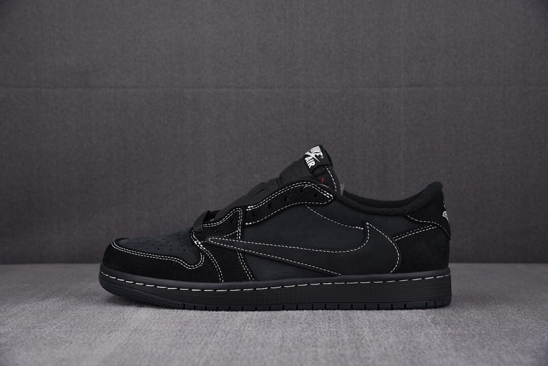 [FK] 트래비스 스캇 x 조던1 로우 레트로 OG SP 블랙 팬텀 (남여공용)
