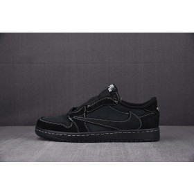 [FK] 트래비스 스캇 x 조던1 로우 레트로 OG SP 블랙 팬텀 (남여공용)