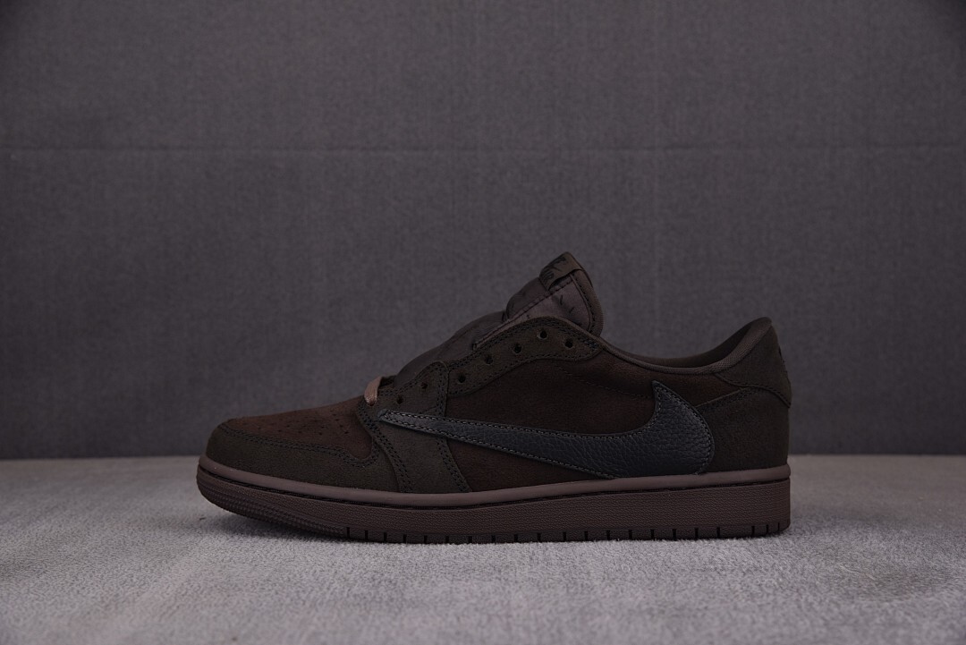 [FK] 트래비스 스캇 x 조던1 로우 레트로 OG SP 벨벳 브라운 (남여공용)