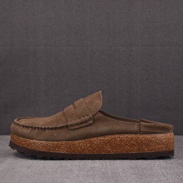 버켄스탁 나폴리 뮬 브라운 (남여공용)