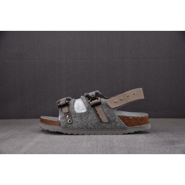 [BQ] 디올 x 버켄스탁 밀라노 샌들 그레이 (남여공용)