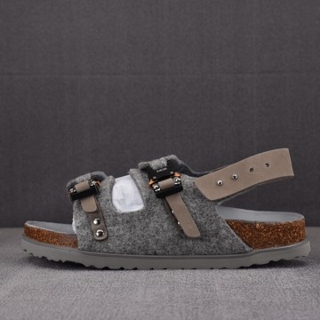 [BQ] 디올 x 버켄스탁 밀라노 샌들 그레이 (남여공용)