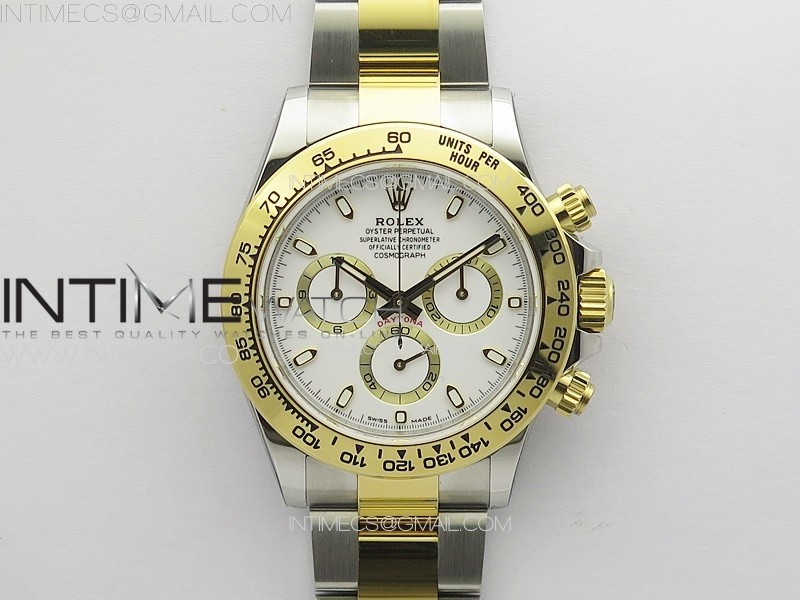 [BTF] 롤렉스 116523 데이토나 콤비 화이트다이얼 스틸브레이슬릿 SA4130