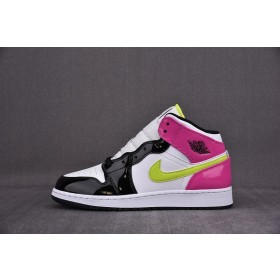 [CJ] 조던1 미드 GS 블랙 사이버 핑크 (여성용)