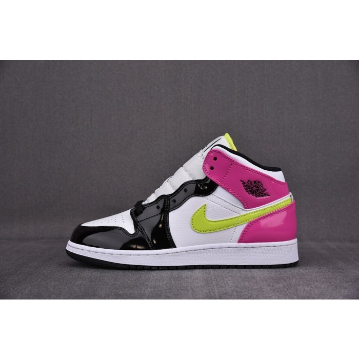 [CJ] 조던1 미드 GS 블랙 사이버 핑크 (여성용)