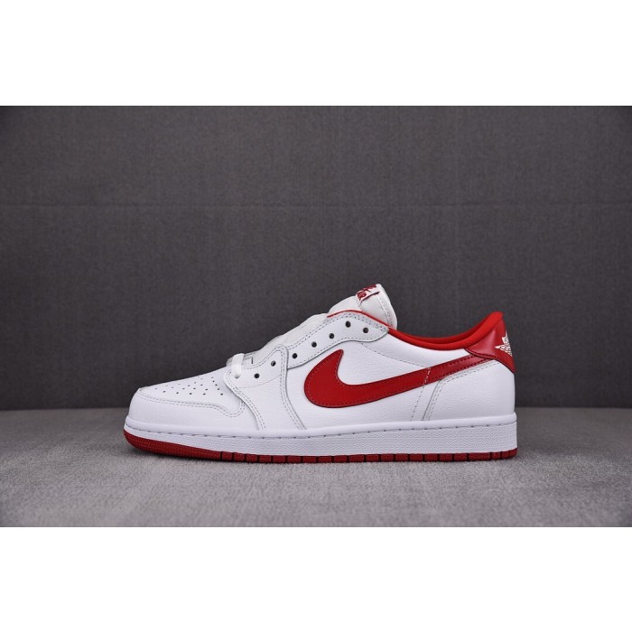 [DG] 조던1 로우 화이트 바시티 레드 (남성용)
