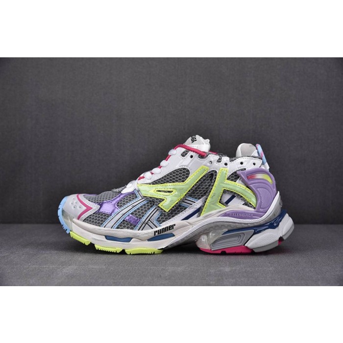 [OK] 발렌시아가 러너 스니커즈 그레이 라이트 퍼플 네온 (남여공용)