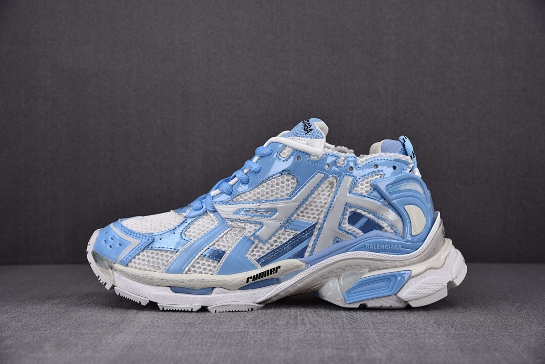 [OK] 발렌시아가 러너 스니커즈 화이트 블루 (남여공용)