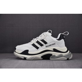 [OK] 아디다스 x 발렌시아가 트리플S 스니커즈 화이트 블랙 (남여공용)