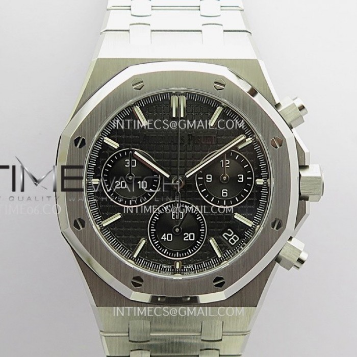royaloakchrono2624050thssv2ddf11besteditionblackdialonssbraceletsuperclonedd44011