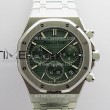 royaloakchrono2624050thssv2ddf11besteditiongreendialonssbraceletsuperclonedd44011