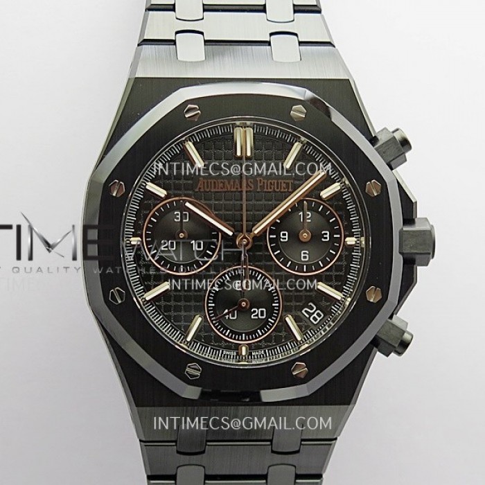 royaloakchrono26240realceramicddf11besteditionblackdialonceramicbraceletsuperclonedd44011