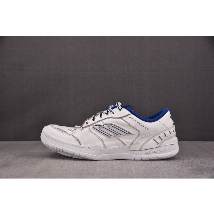 [XA] 발렌시아가 햄튼스 원 아웃 스니커즈 화이트 다크 블루 (남여공용)