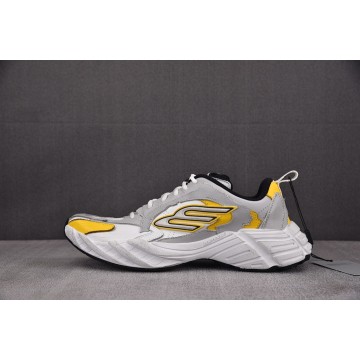 [XA] 발렌시아가 먼데이 슈 스니커즈 화이트 옐로우 그레이 (남여공용)