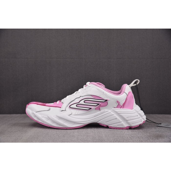 [XA] 발렌시아가 먼데이 슈 스니커즈 핑크 화이트 (여성용)