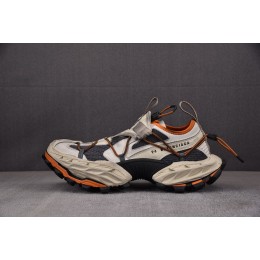 [XA] 발렌시아가 하이크 스니커즈 베이지 오렌지 (남여공용)