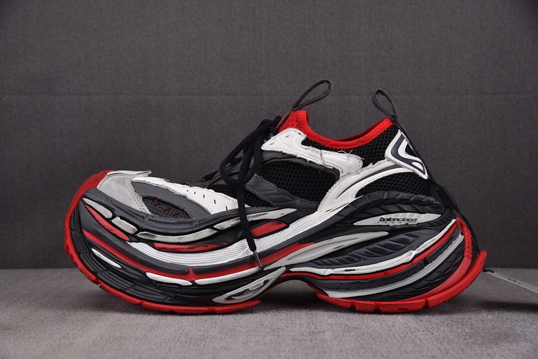 [XA] 발렌시아가 플랫폼 리듀스드 스니커즈 블랙 그레이 (남여공용)