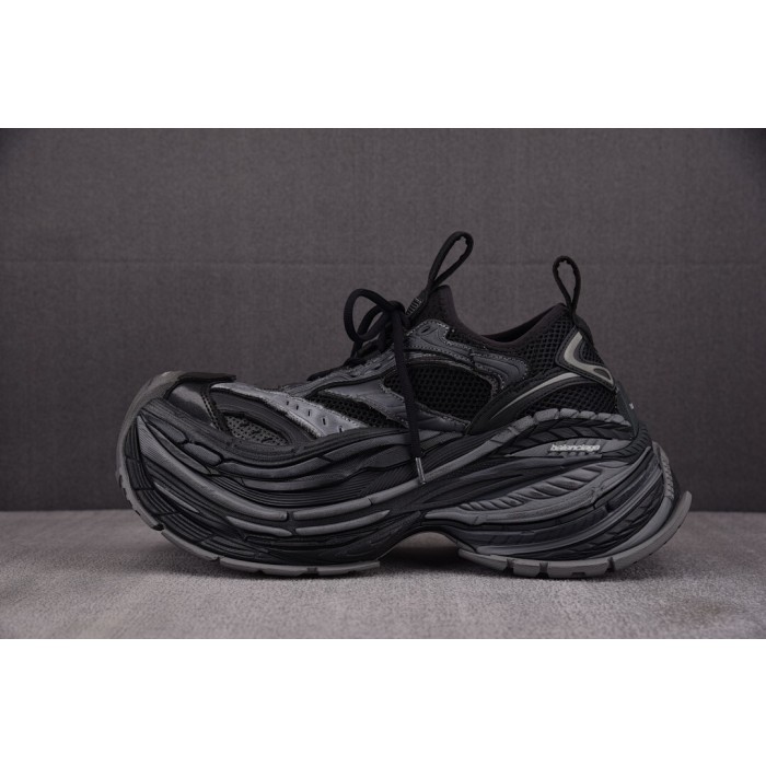 [XA] 발렌시아가 플랫폼 리듀스드 스니커즈 다크 그레이 (남여공용)