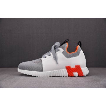 [BQ] 에르메스 디파트 스니커즈 그리 블랑 (남여공용)