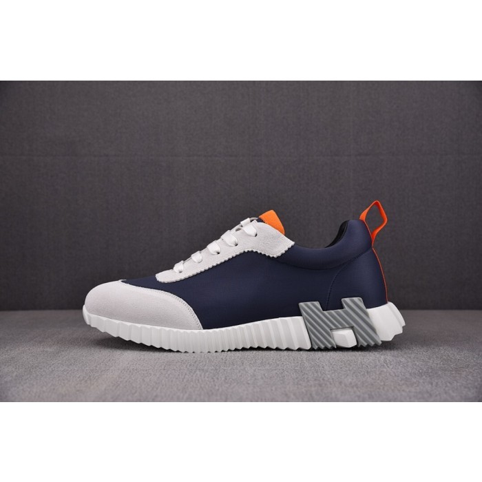 [BQ] 에르메스 바운싱 스니커즈 블랑 네이비 (남여공용)