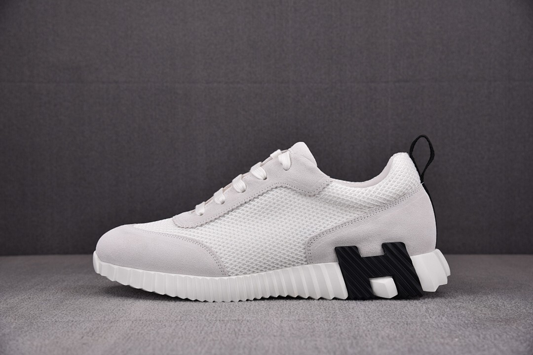 [BQ] 에르메스 바운싱 스니커즈 그래픽 블랑 (남여공용)