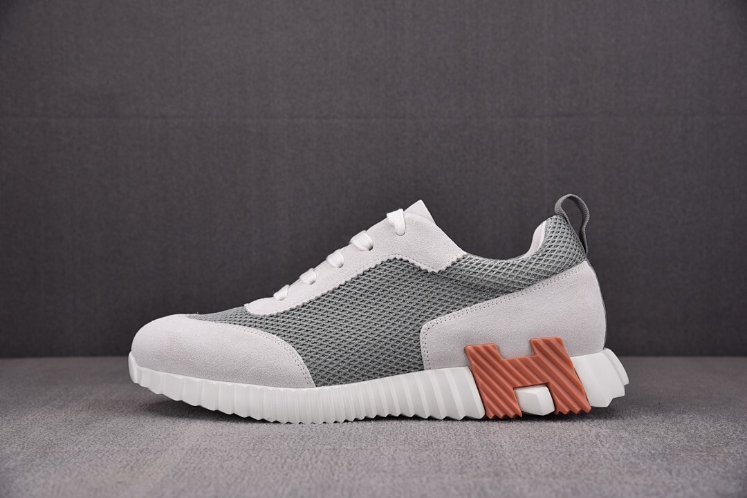 [BQ] 에르메스 바운싱 스니커즈 그래픽 레아루 블랑 (남여공용)