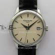calatrava5227ss3kf11besteditionwhitedialonbrownleatherstrapa324superclonev21