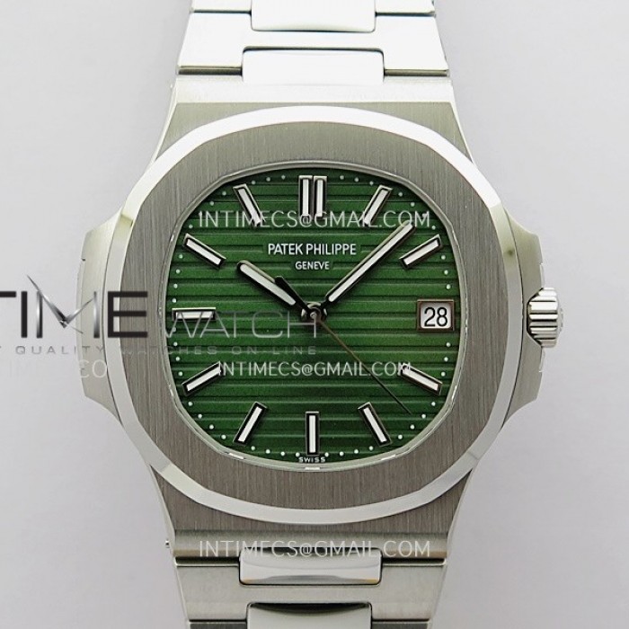 nautilus57111a3kf11besteditiongreentextureddialonssbraceleta324superclonev21