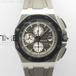 royaloakoffshore44mmssapsf11besteditiongraydialongreyrubberstrap1