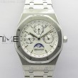royaloak41mmcomplicated26574ssapsf11besteditionwhitedialonssbraceleta51341
