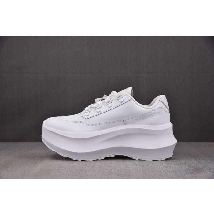 [GX] 꼼데가르송 옴므 x 살로몬 SR811 플랫폼 화이트 (여성용)