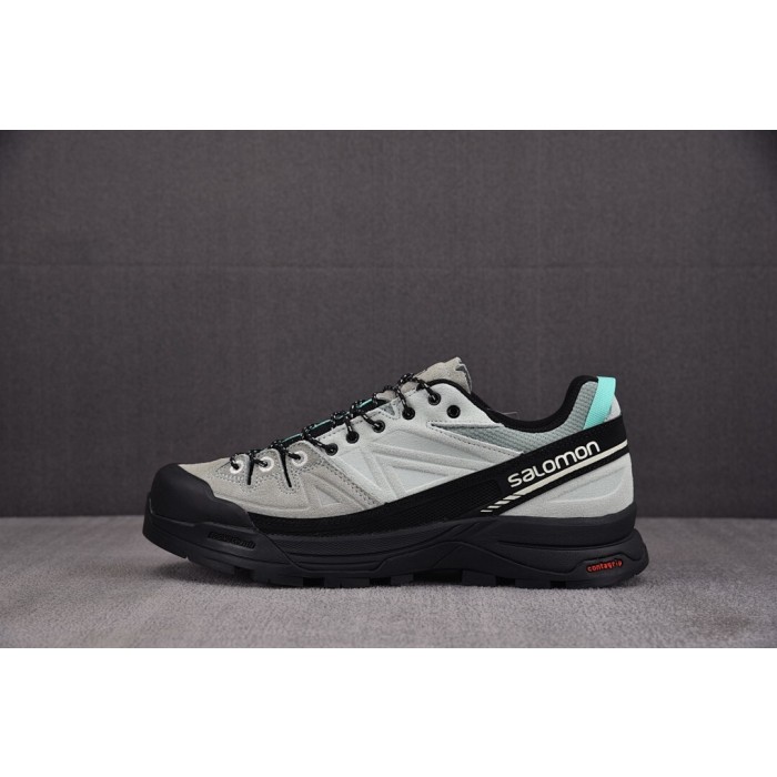 [GX] 살로몬 X-Alp 트레일 러닝화 레더 블랙 그린 (남여공용)