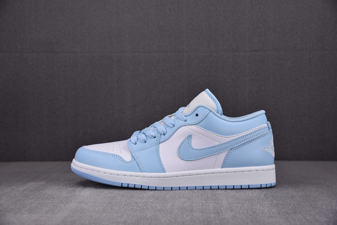 [CJ] 조던1 로우 우먼스 화이트 아이스 블루 (남여공용)