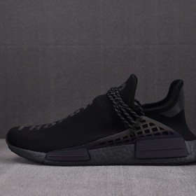 [OWF] 퍼렐 윌리엄스 x 아디다스 Hu NMD 트리플 블랙 (남성 신발)