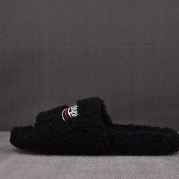 [GD] 발렌시아가 퍼리 샌들 블랙 (남여공용)