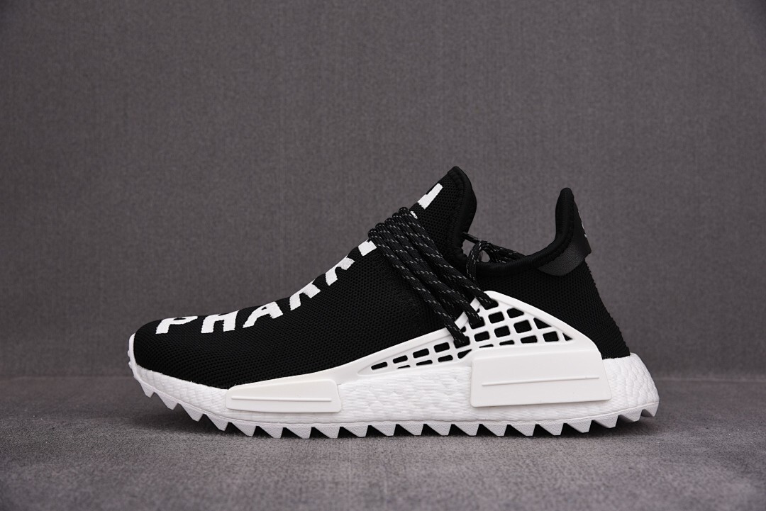 [OWF] 퍼렐 윌리엄스 x 아디다스 x 샤넬 Hu NMD 화이트 블랙 (남여공용)