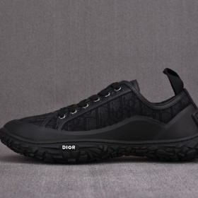 [BQ] 디올 B28 디올라이즌 스니커즈 로우탑 오블리크 블랙 (남여공용)