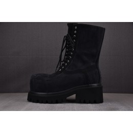 [GD] 발렌시아가 스톰퍼 부츠 블랙 캔버스 (남성 부츠)