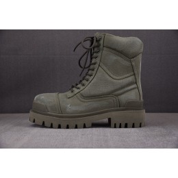 [GD] 발렌시아가 컴뱃 스트라이크 20mm 부츠 카키 (남성 부츠)