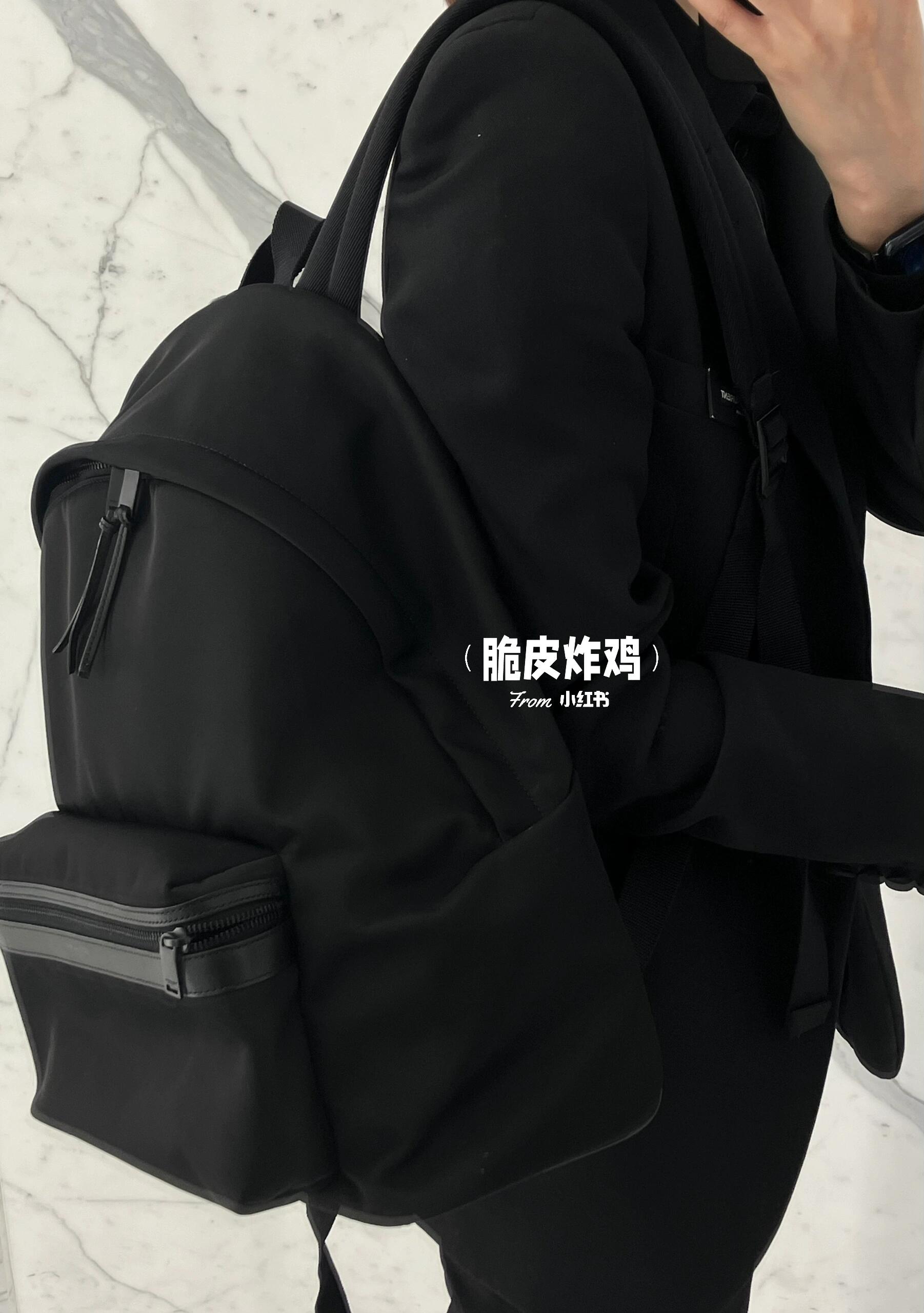 [블프] 생로랑 시티 나일론 백팩 블랙 (남여공용 가방)